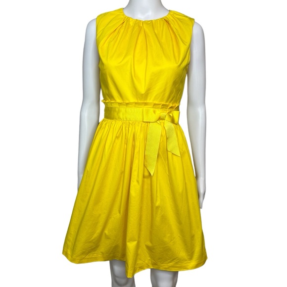 Ted Baker London Dresses & Skirts - Ted Baker Yellow Alyy Waist Tie Dress 0 *read